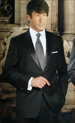 Baroni One Button Notch Tuxedo
