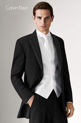 Calvin Klein Aston Two Button Notch Tuxedo