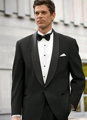 One Button Shawl Lapel Tuxedo Rental One Button Shawl Lapel Tuxedo Rental