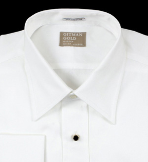 Gitman Two Ply Non Pleated Spread Collar Tuxedo Shirt Gitman Two Ply Non Pleated Spread Collar Tuxedo Shirt