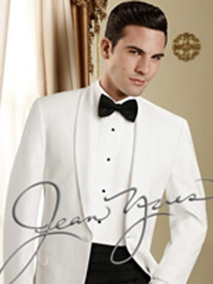 Jean Yves Modern Essentials White Dinner Jacket