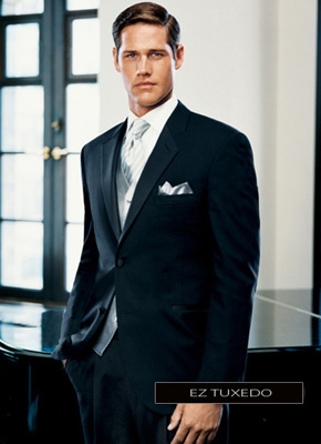 Ralph Lauren Hampton Black Two Button Notch