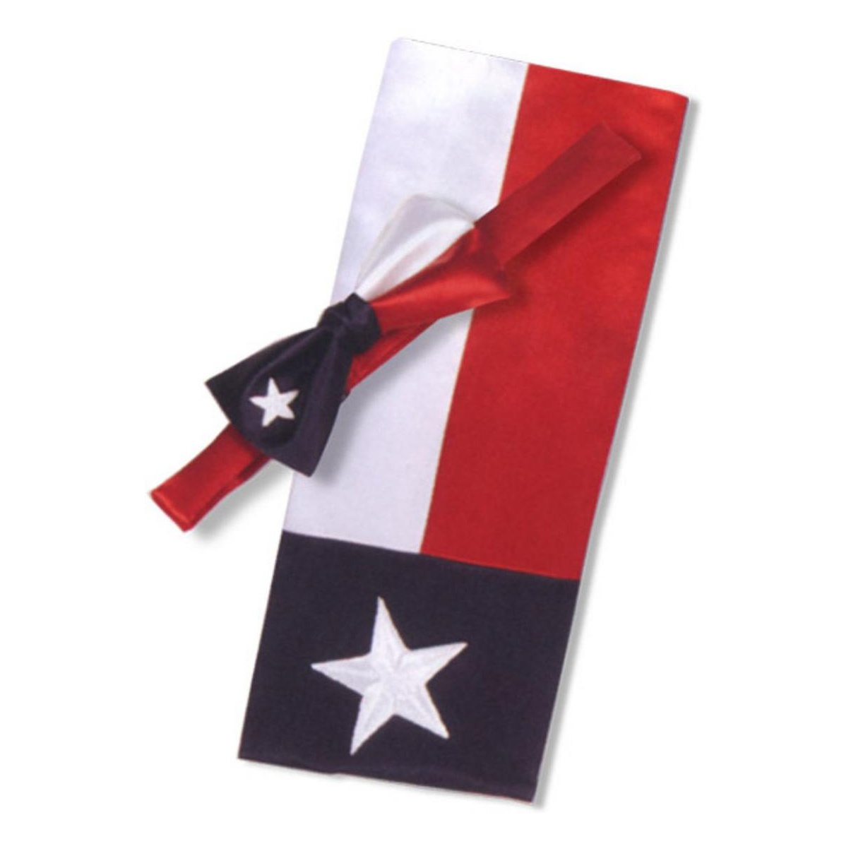 Texas Flag Bow Tie and Cummerbund Set