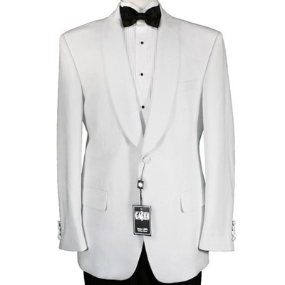 White Dinner Jacket by Cardi