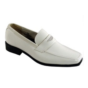 Newport In White Tuxedo Shoes