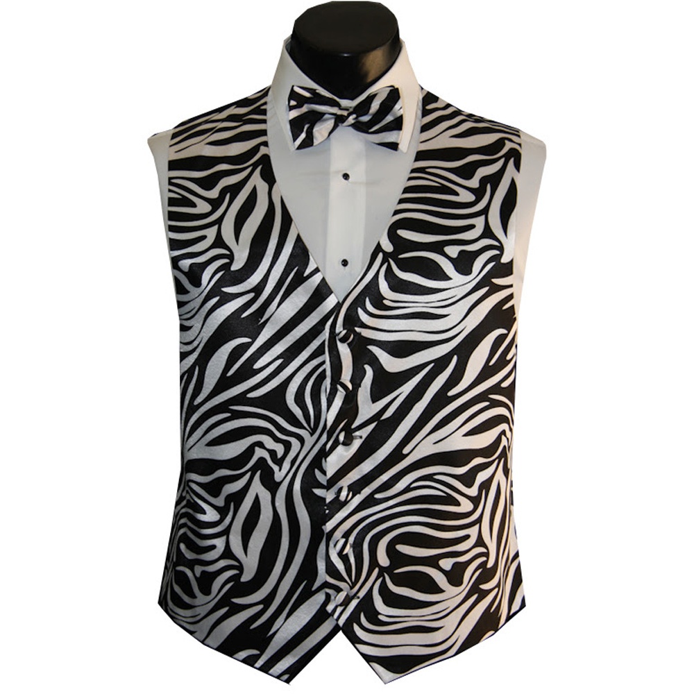 New Zebra Print Vest