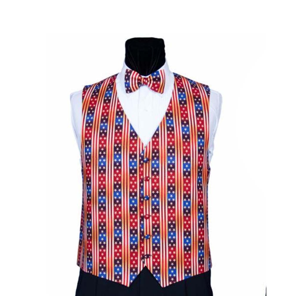 Red White and Blue Party Vest