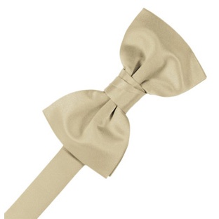 Bamboo Satin Pre-Tied Bow Tie