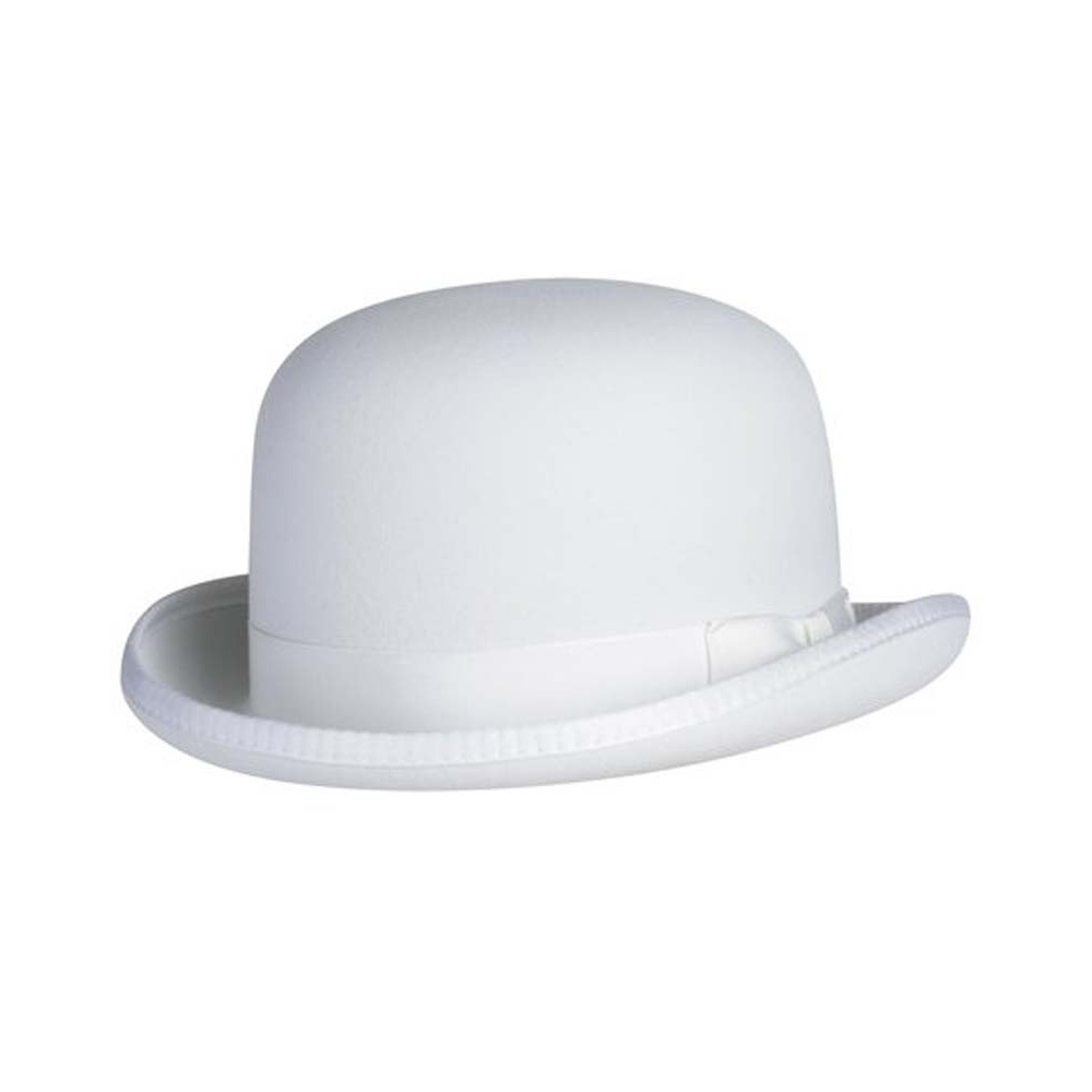 Classic Derby Hat in White
