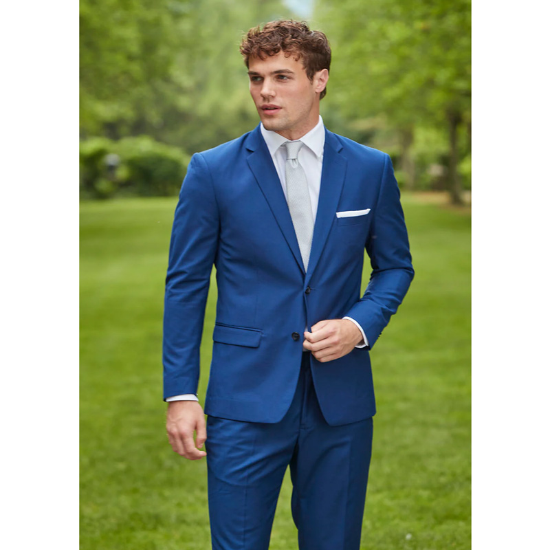 Men's Cobalt Blue Power Stretch Suit