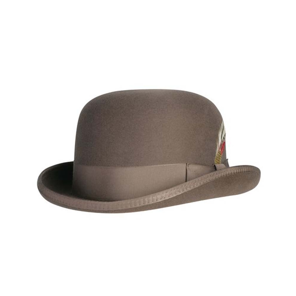 Deluxe Morfelt Derby Hat in Pecan