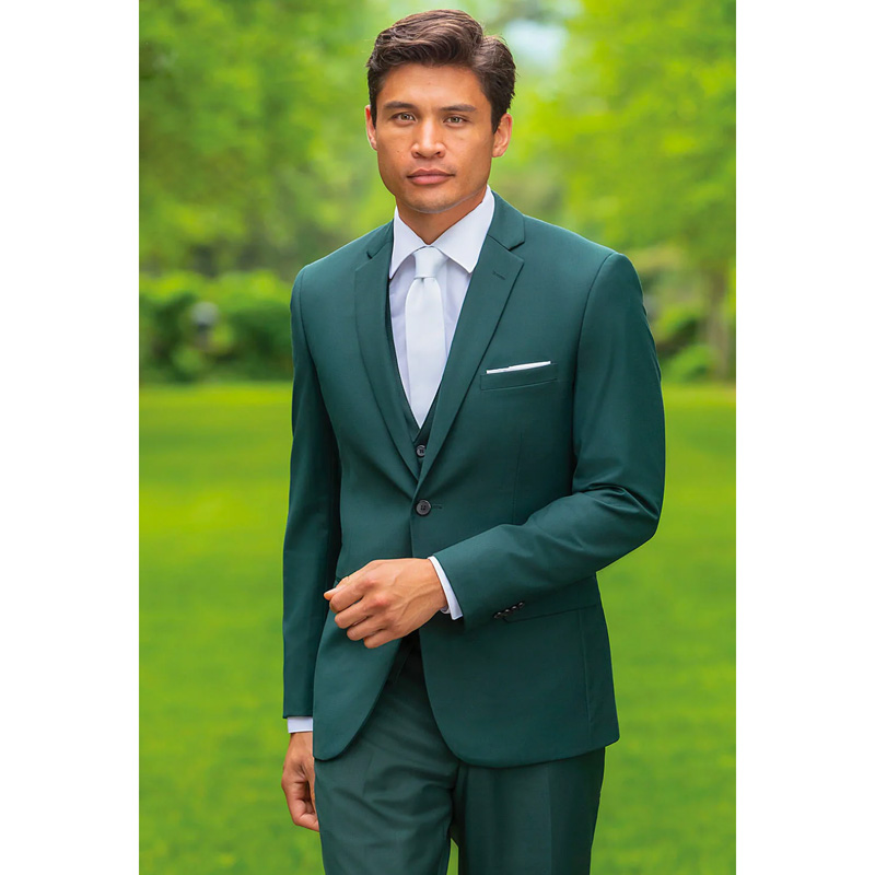 Men's Green Power Stretch Suit