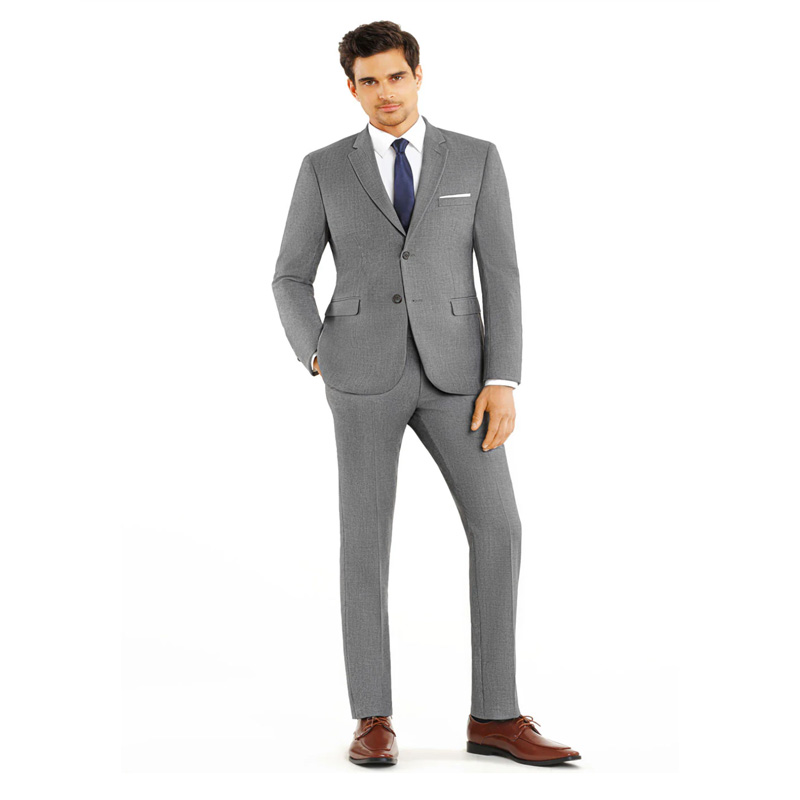 Men's Grey Power Stretch Suit