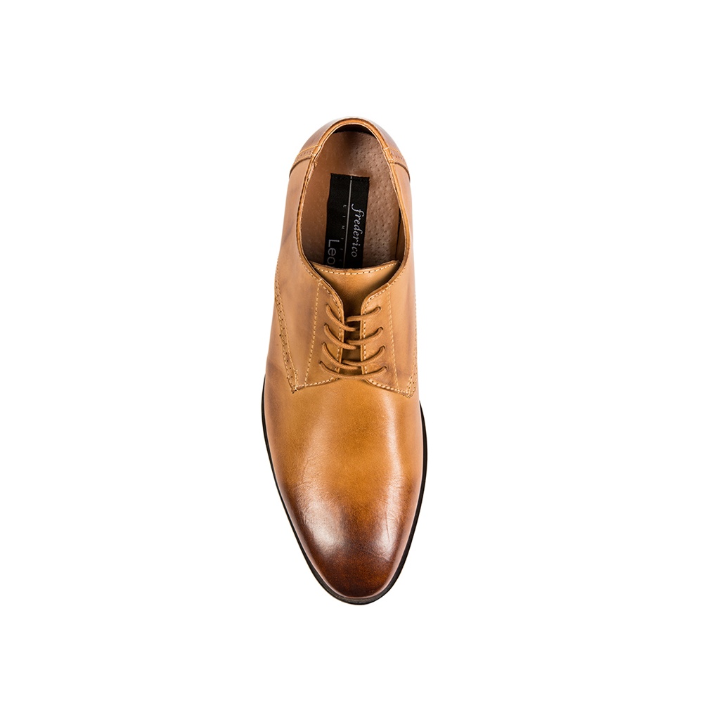 Hudson Tan Leather Lace Up Shoes
