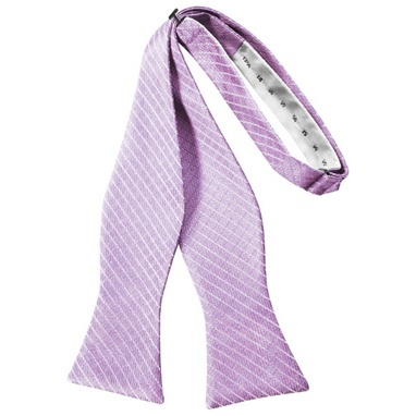 Lavender Palermo Self Bow Tie