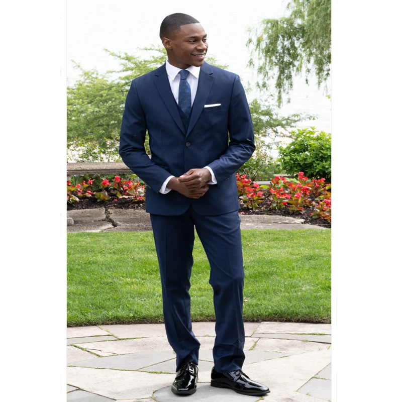 Men's Navy Power Stretch Suit