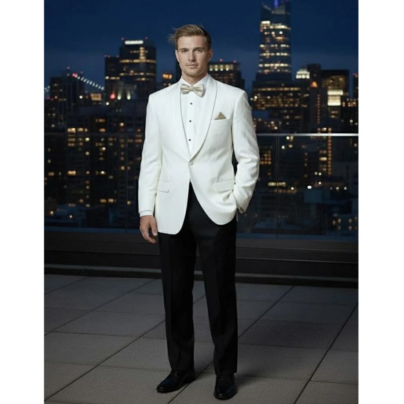 Ivory Elite Dinner Jacket in Standard Fit or Slim Fit