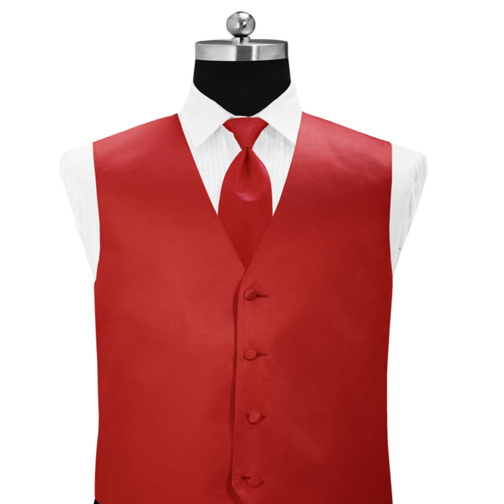 Ruby Simply Solid Tuxedo Vest