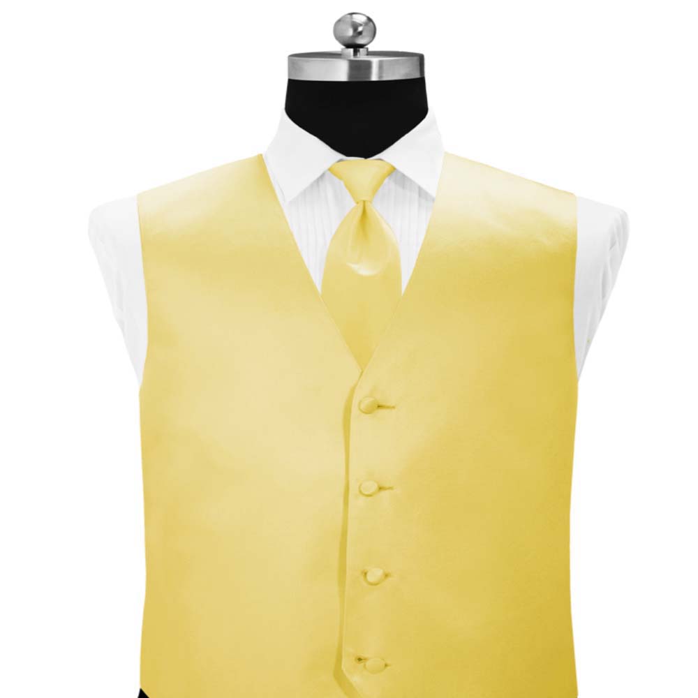 Sunbeam Simply Solid Tuxedo Vest